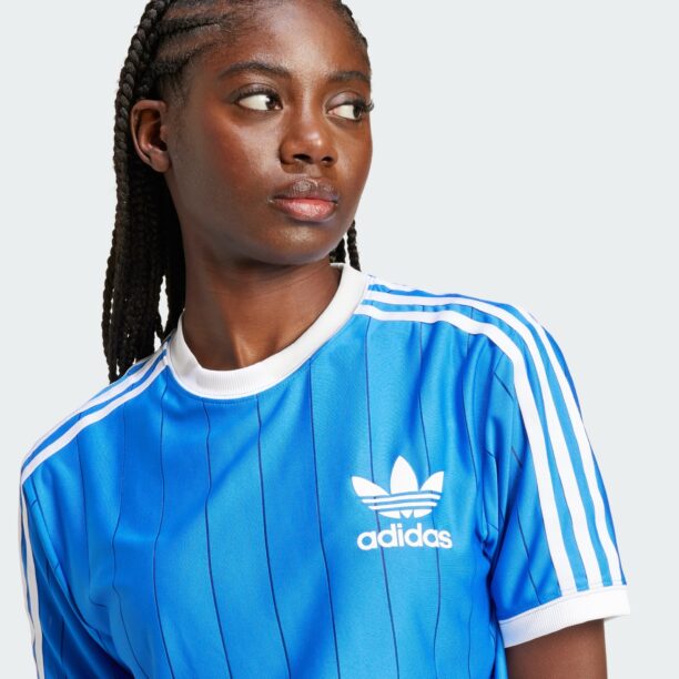 Preţ ADIDAS ORIGINALS Tricou 'Adicolor'  azuriu / alb