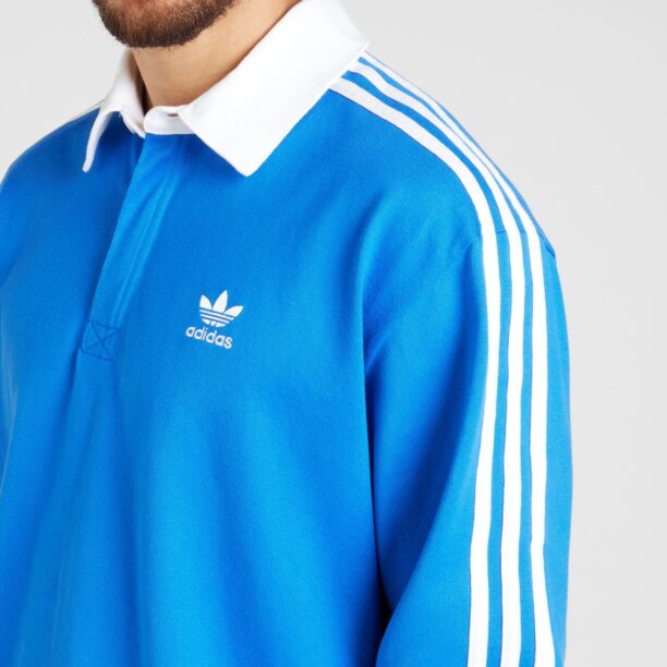 ADIDAS ORIGINALS Tricou 'Adicolor'  azuriu / alb