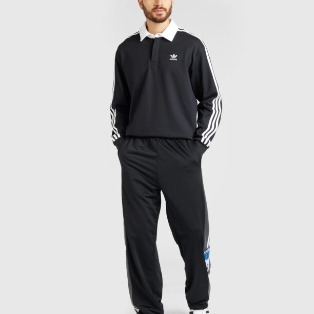 ADIDAS ORIGINALS Tricou 'Adicolor'  negru / alb murdar preţ