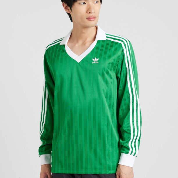 ADIDAS ORIGINALS Tricou 'Adicolor'  verde / alb preţ