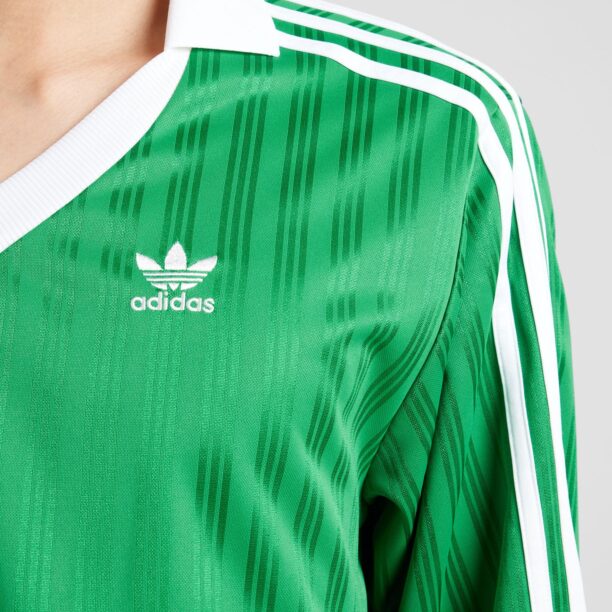 ADIDAS ORIGINALS Tricou 'Adicolor'  verde / alb