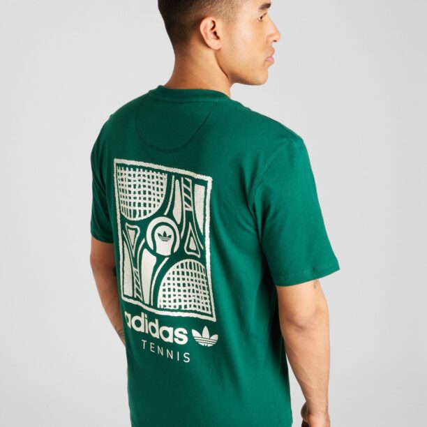 ADIDAS ORIGINALS Tricou 'GFX'  verde / alb preţ