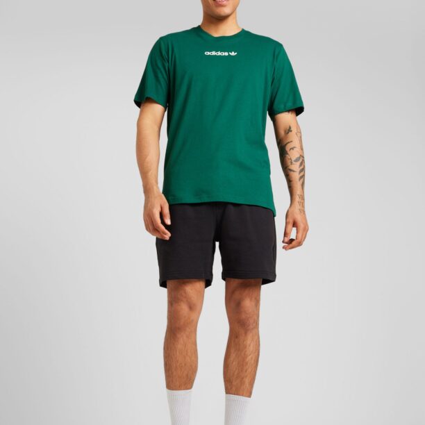 Cumpăra ADIDAS ORIGINALS Tricou 'GFX'  verde / alb