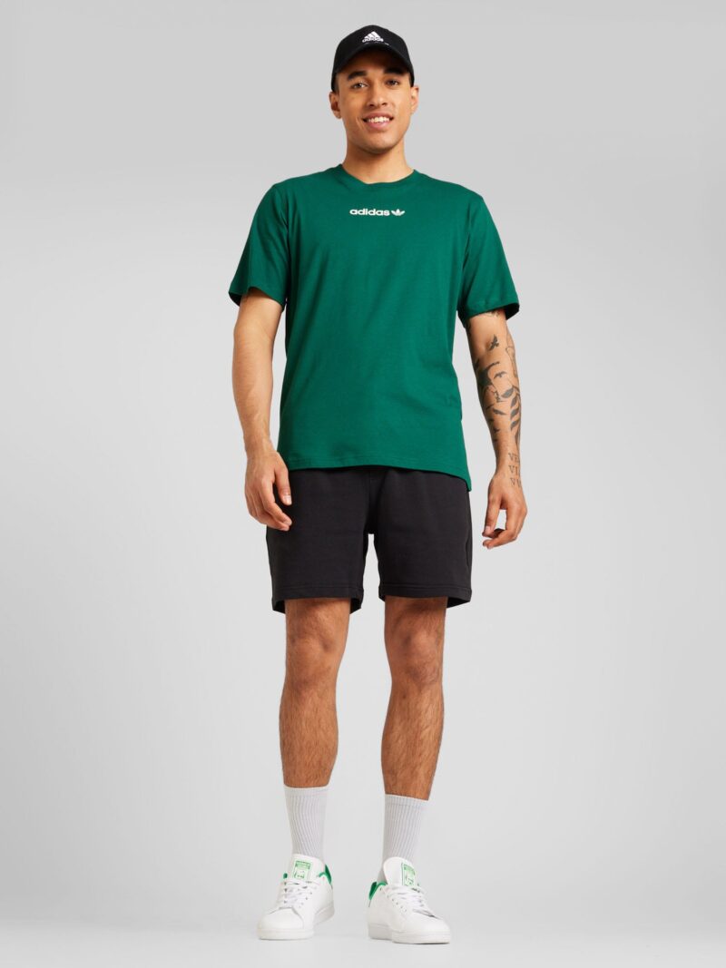 Cumpăra ADIDAS ORIGINALS Tricou 'GFX'  verde / alb