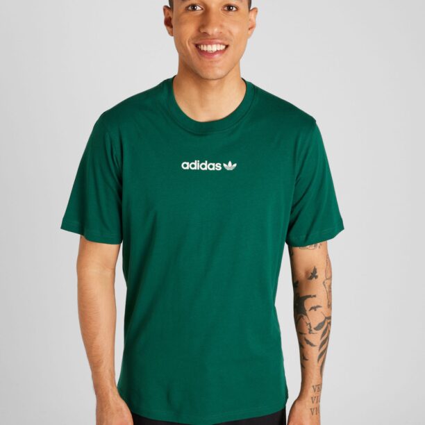 ADIDAS ORIGINALS Tricou 'GFX'  verde / alb