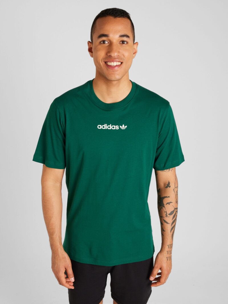 ADIDAS ORIGINALS Tricou 'GFX'  verde / alb