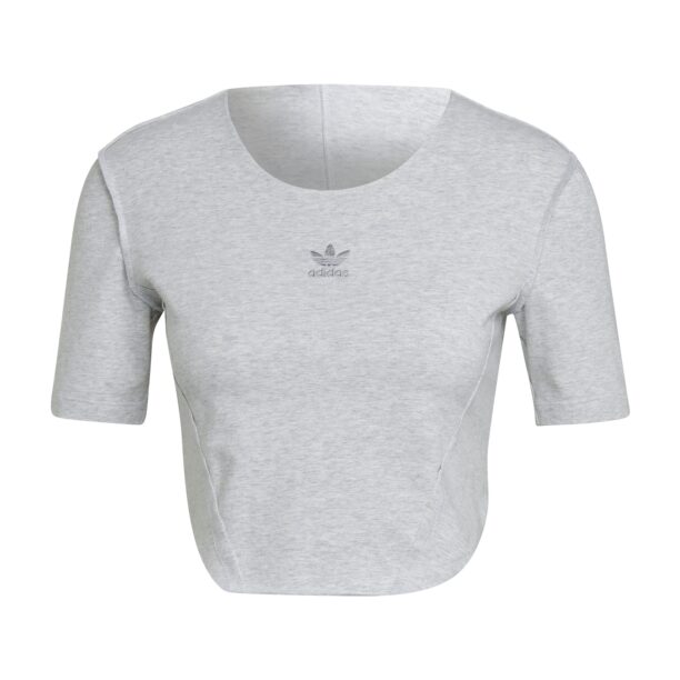 ADIDAS ORIGINALS Tricou 'Loungewear'  gri amestecat