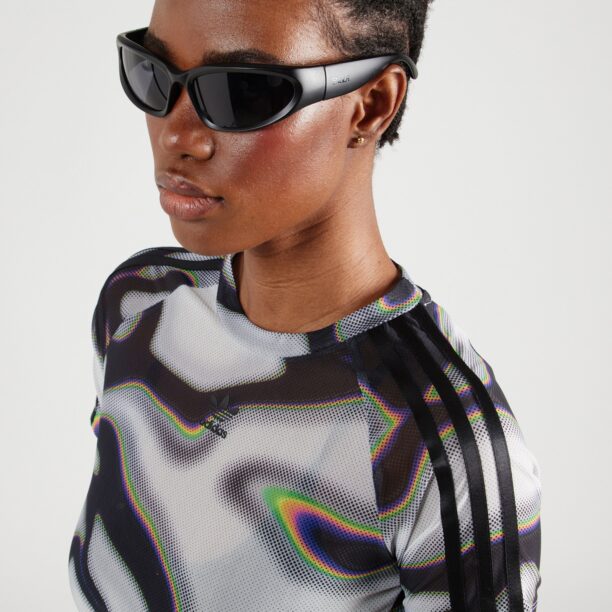 Preţ ADIDAS ORIGINALS Tricou 'Pride'  galben / roz / negru / alb