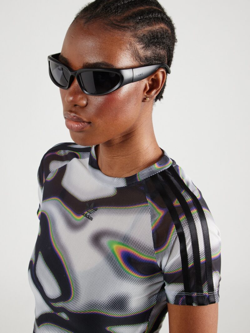 Preţ ADIDAS ORIGINALS Tricou 'Pride'  galben / roz / negru / alb