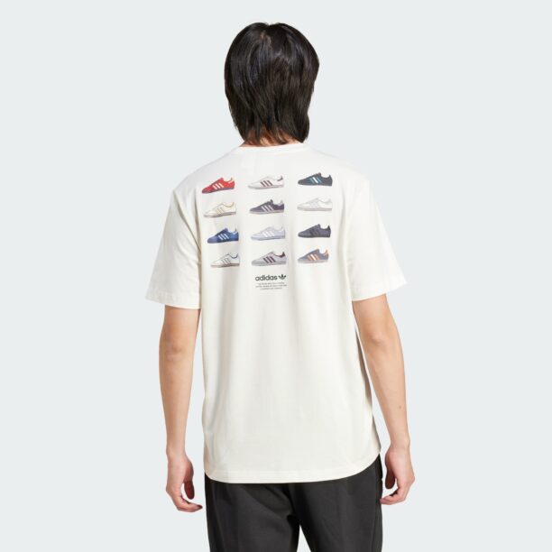 ADIDAS ORIGINALS Tricou 'Training Supply'  albastru / gri / roșu / alb murdar preţ