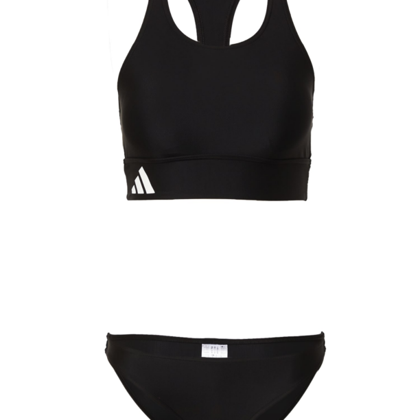 ADIDAS PERFORMANCE Costum de baie sport 'Branded Beach'  negru / alb