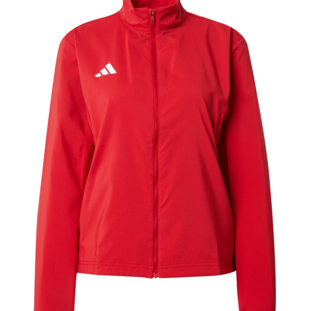 ADIDAS PERFORMANCE Geacă sport 'Adizero'  sângeriu / alb