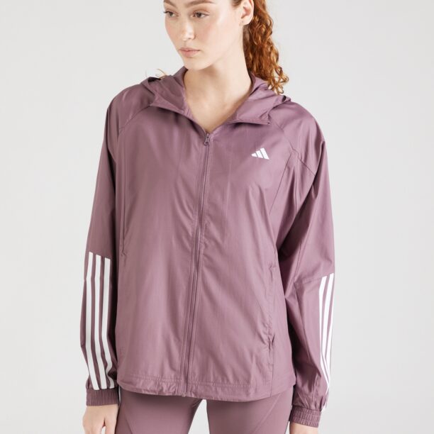 ADIDAS PERFORMANCE Geacă sport 'Hyperglam'  mauve / alb