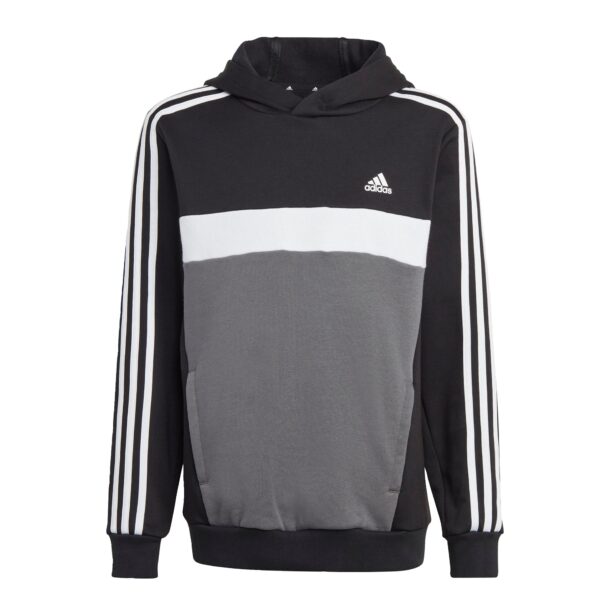 ADIDAS PERFORMANCE Hanorac sport 'Tiberio'  gri închis / negru / alb