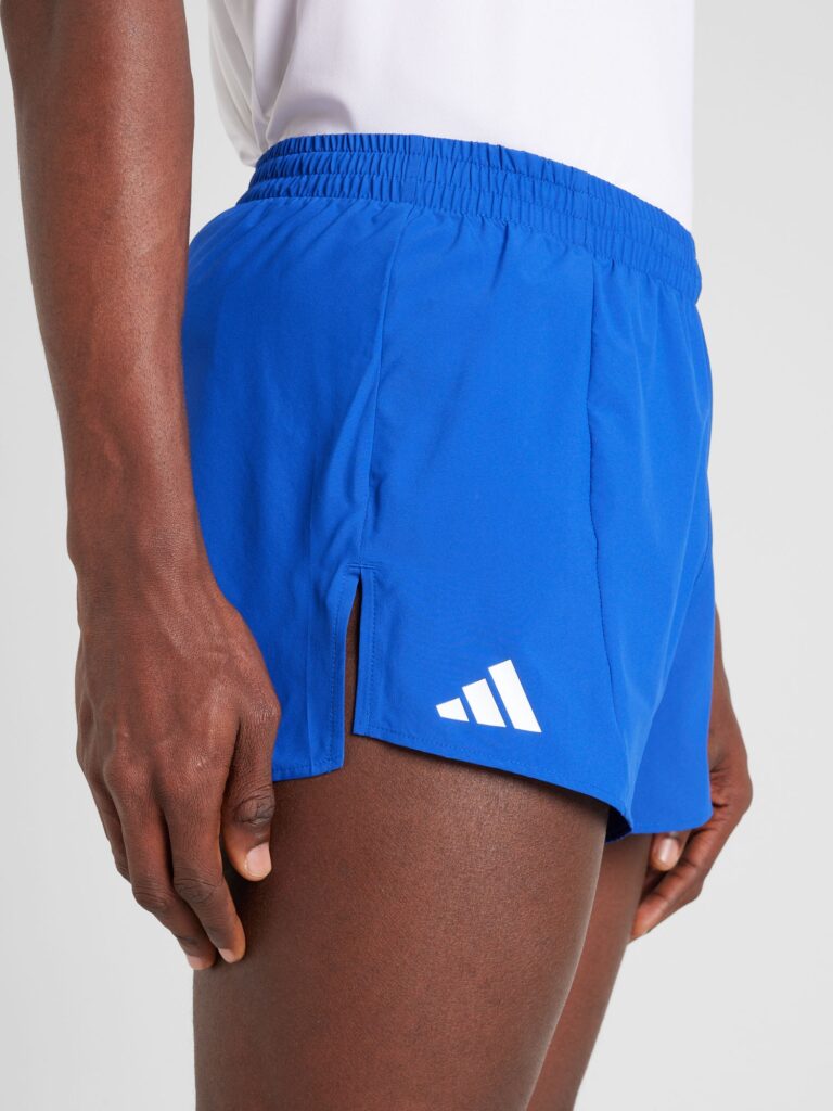 Preţ ADIDAS PERFORMANCE Pantaloni sport 'Adizero Essentials'  albastru / alb