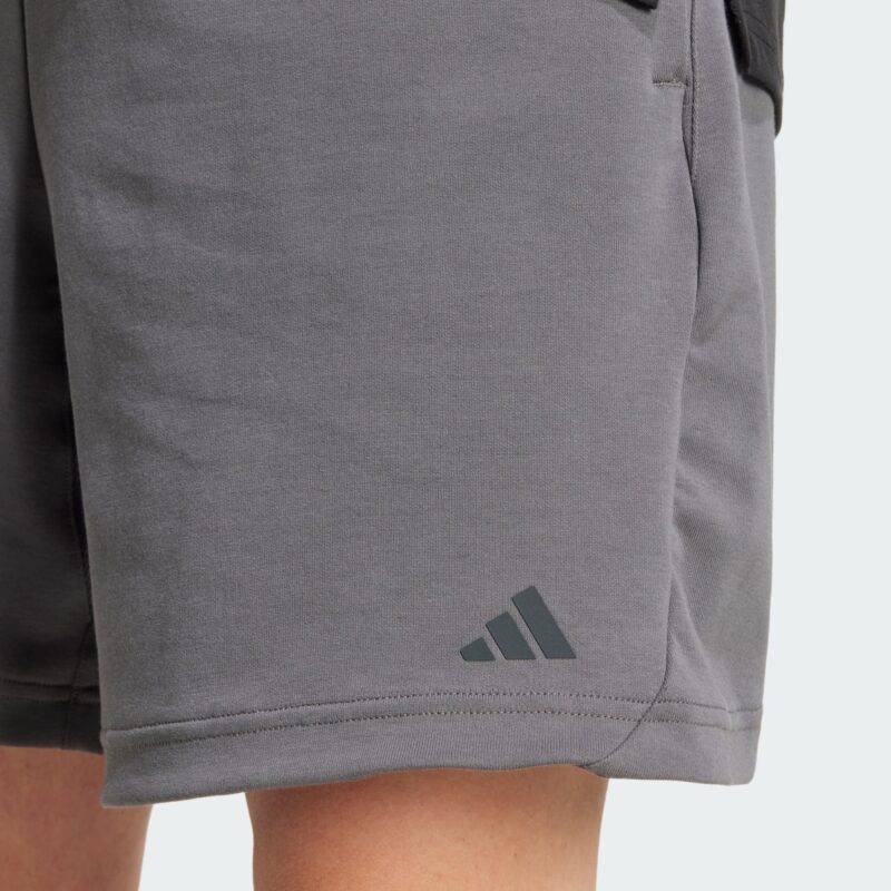 Cumpăra ADIDAS PERFORMANCE Pantaloni sport 'Base'  gri amestecat / negru