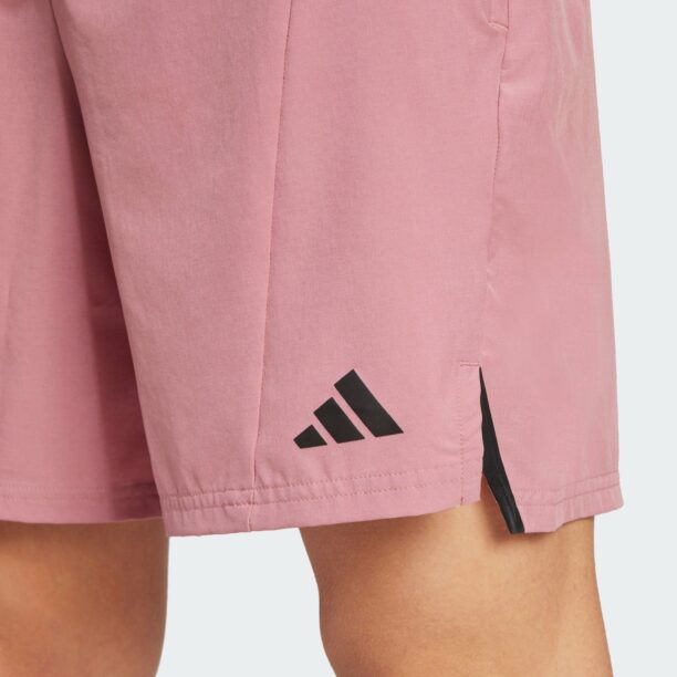 Cumpăra ADIDAS PERFORMANCE Pantaloni sport 'Designed For Training'  roz pal / negru