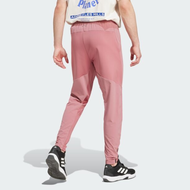 ADIDAS PERFORMANCE Pantaloni sport 'Designed for Training'  roșu pastel / negru preţ