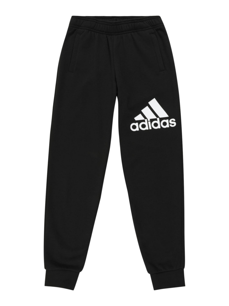 ADIDAS PERFORMANCE Pantaloni sport 'Essentials'  negru / alb