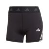 ADIDAS PERFORMANCE Pantaloni sport 'Techfit Hyperglam'  negru / alb