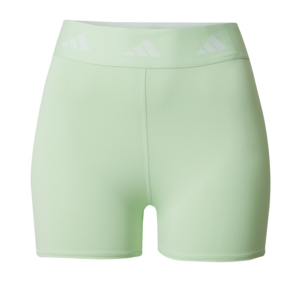 ADIDAS PERFORMANCE Pantaloni sport 'Techfit'  verde pastel / alb