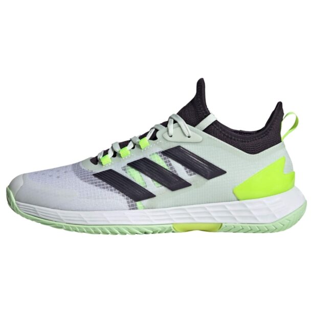 ADIDAS PERFORMANCE Pantofi sport 'Adizero Ubersonic 4.1'  gri / verde neon / negru / alb