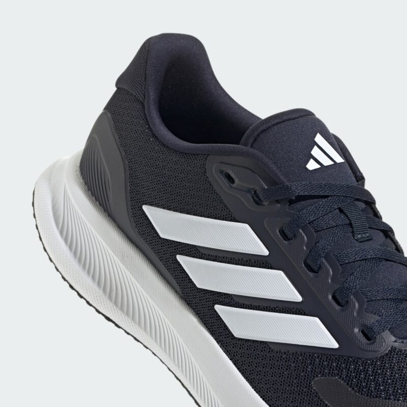 Original ADIDAS PERFORMANCE Sneaker de alergat 'Runfalcon 5'  negru / alb