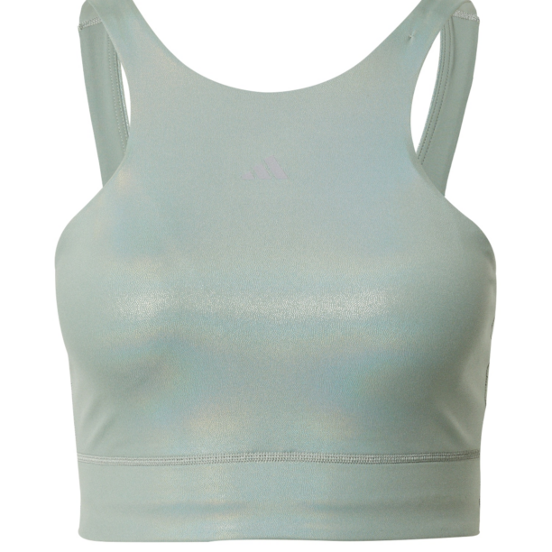 ADIDAS PERFORMANCE Sutien de costum de baie sport 'Powerimpact Medium-Support Longline'  opal / gri deschis / verde pastel