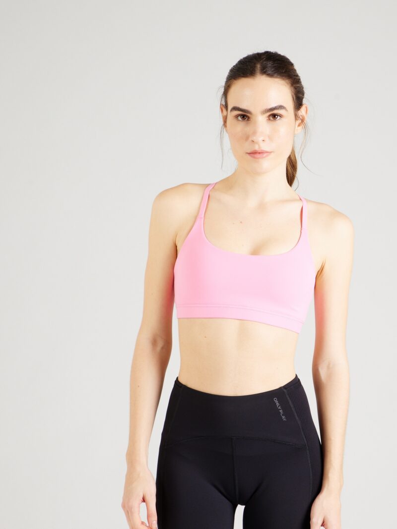 ADIDAS PERFORMANCE Sutien sport 'All Me'  gri deschis / roz