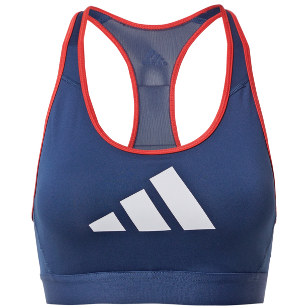 ADIDAS PERFORMANCE Sutien sport 'Don't Rest'  albastru / portocaliu închis / alb