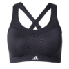 ADIDAS PERFORMANCE Sutien sport  negru / alb