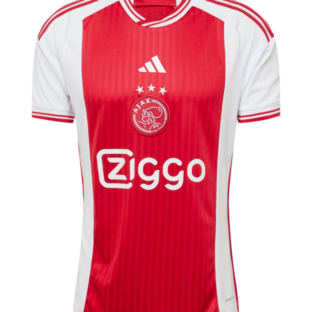 ADIDAS PERFORMANCE Tricot 'Ajax Amsterdam 23/24 Home'  roși aprins / alb