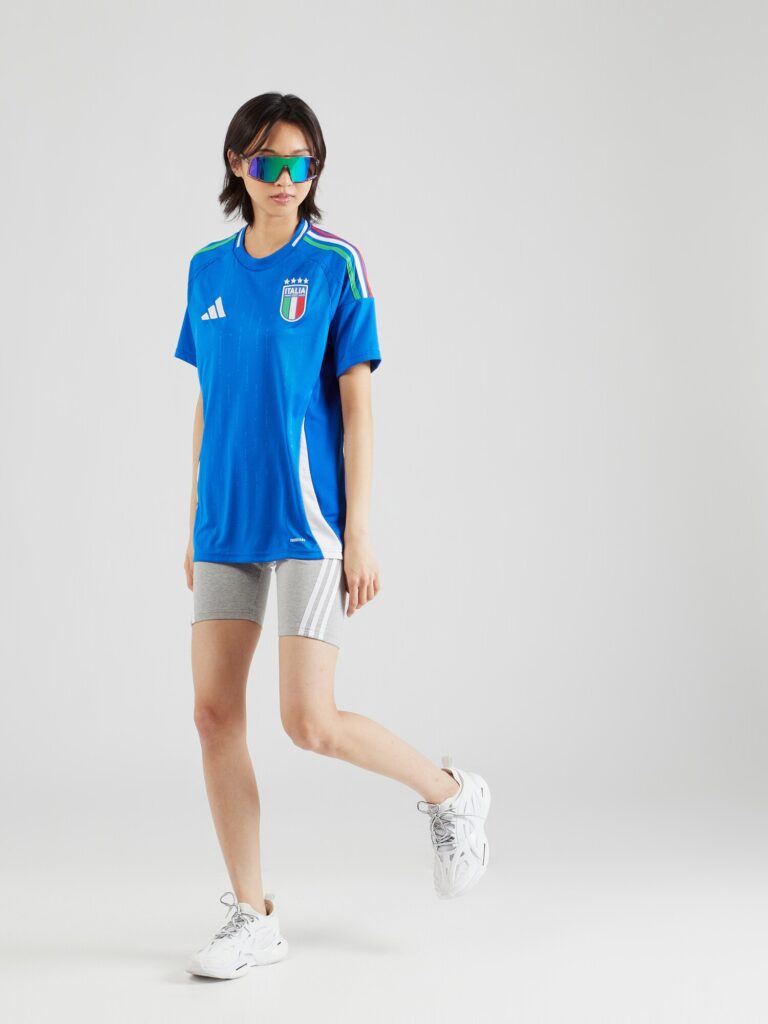 Cumpăra ADIDAS PERFORMANCE Tricot 'Italy 24 Home'  azur / verde / roșu / alb