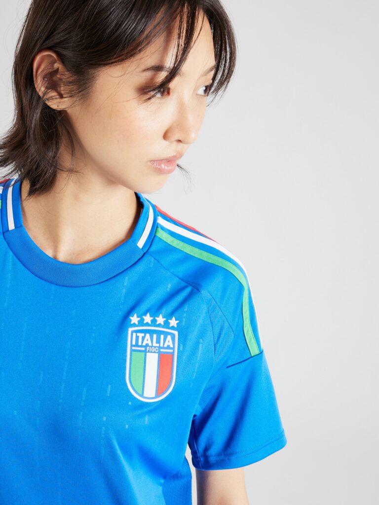 Preţ ADIDAS PERFORMANCE Tricot 'Italy 24 Home'  azur / verde / roșu / alb