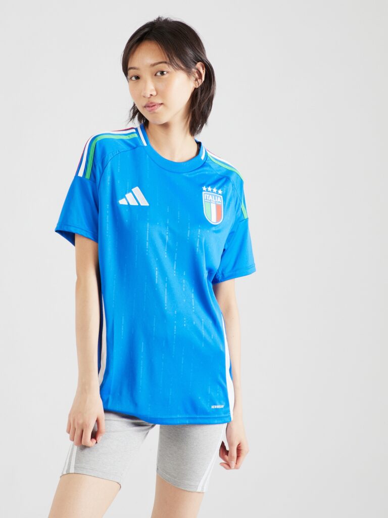 ADIDAS PERFORMANCE Tricot 'Italy 24 Home'  azur / verde / roșu / alb