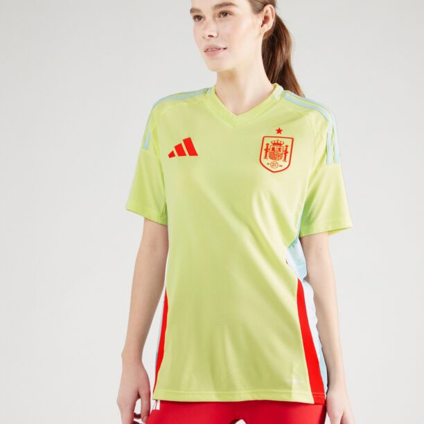 ADIDAS PERFORMANCE Tricot 'Spanien 24 Away'  albastru deschis / galben lămâie / roșu