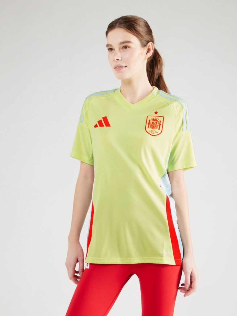 ADIDAS PERFORMANCE Tricot 'Spanien 24 Away'  albastru deschis / galben lămâie / roșu