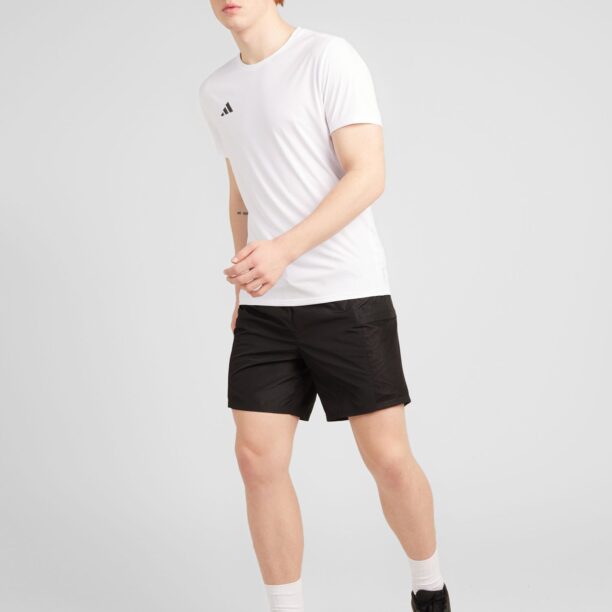 Cumpăra ADIDAS PERFORMANCE Tricou funcțional 'ADIZERO'  negru / alb