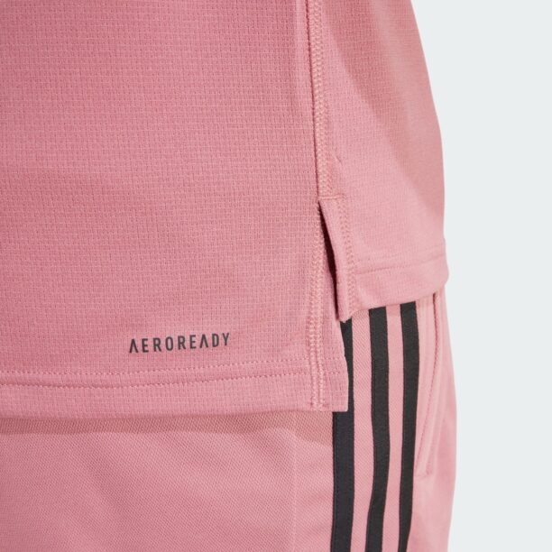 Preţ ADIDAS PERFORMANCE Tricou funcțional 'Essentials'  roșu pastel / negru