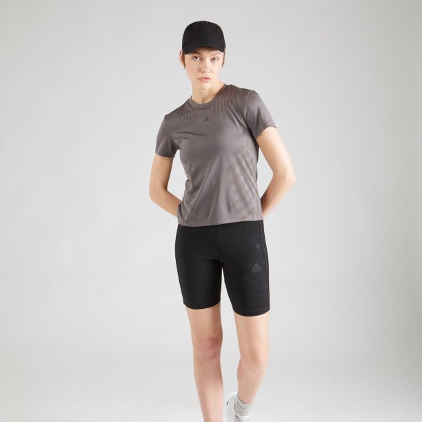 Cumpăra ADIDAS PERFORMANCE Tricou funcțional 'HR HIIT AIRCH'  gri grafit / negru