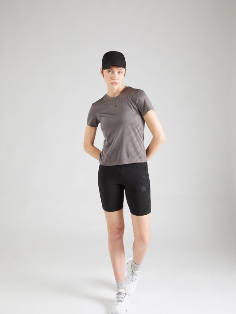 Cumpăra ADIDAS PERFORMANCE Tricou funcțional 'HR HIIT AIRCH'  gri grafit / negru