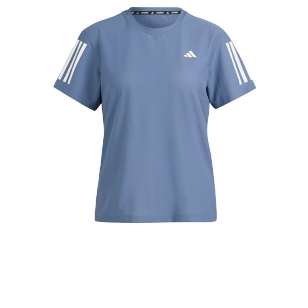 ADIDAS PERFORMANCE Tricou funcțional 'Own The Run'  albastru / alb