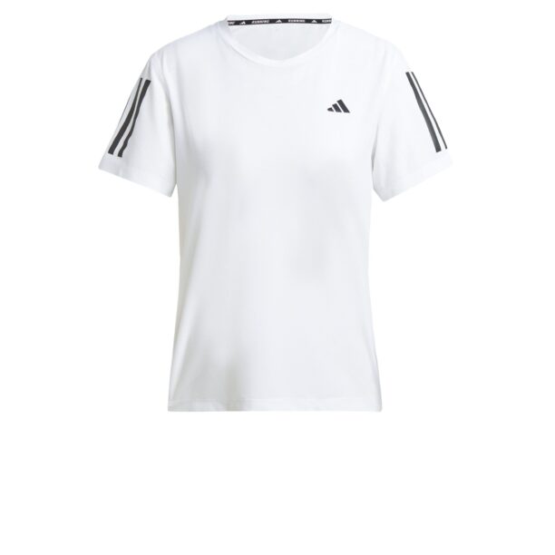 ADIDAS PERFORMANCE Tricou funcțional 'Own The Run'  negru / alb