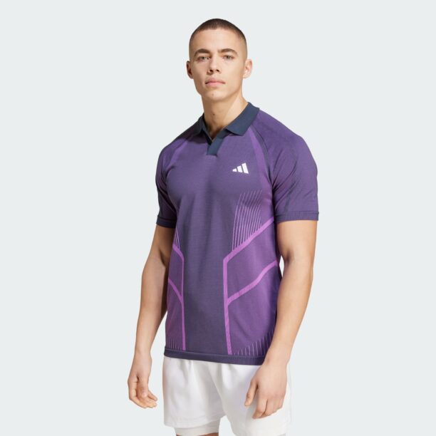 ADIDAS PERFORMANCE Tricou funcțional 'Pro FreeLift'  albastru închis / mov închis / alb