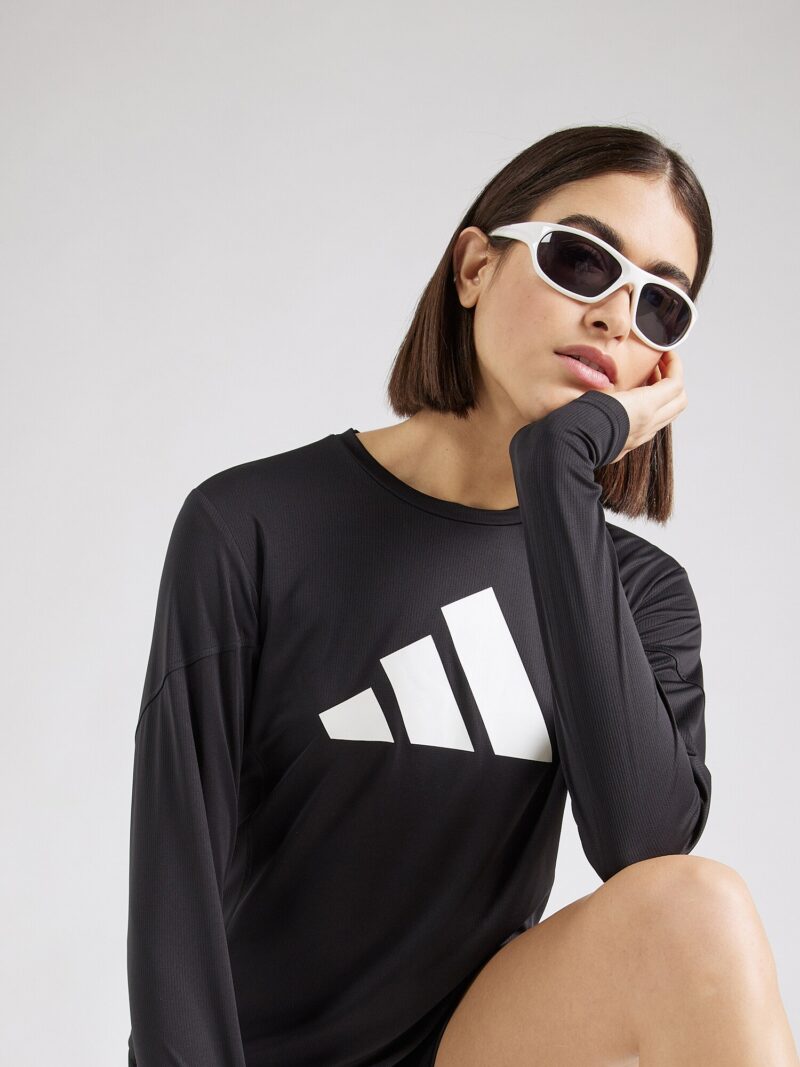 Preţ ADIDAS PERFORMANCE Tricou funcțional 'RUN IT'  negru / alb