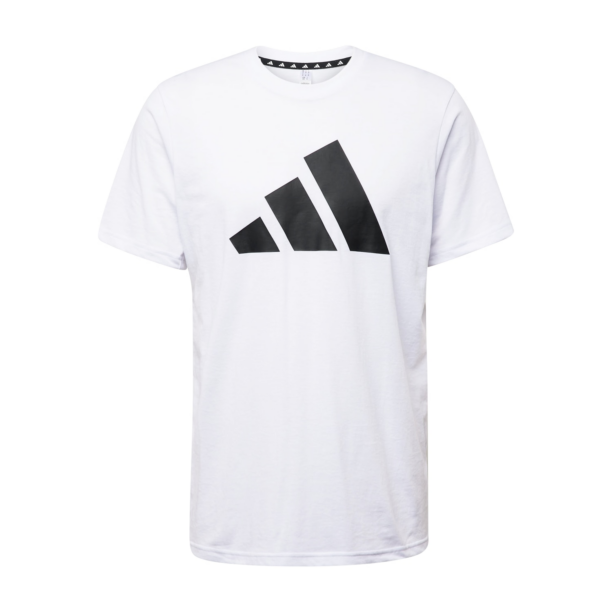 ADIDAS PERFORMANCE Tricou funcțional 'Train Essentials Feelready'  negru / alb