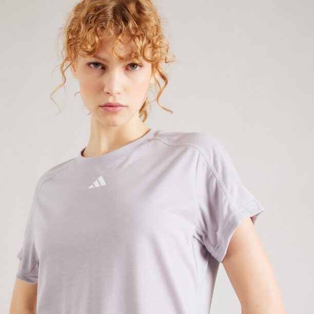 Preţ ADIDAS PERFORMANCE Tricou funcțional 'Train Essentials'  gri deschis / alb