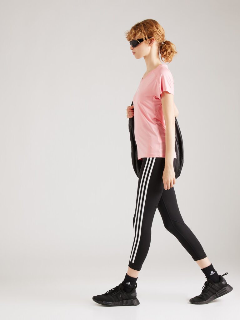 Cumpăra ADIDAS PERFORMANCE Tricou funcțional 'Train Essentials'  roz deschis / alb