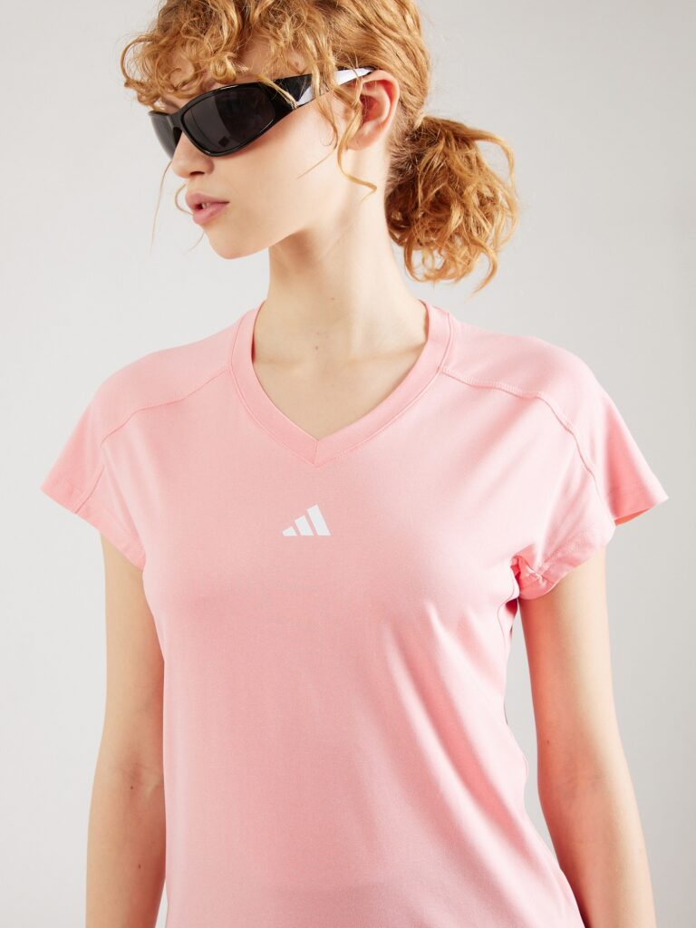 Preţ ADIDAS PERFORMANCE Tricou funcțional 'Train Essentials'  roz deschis / alb