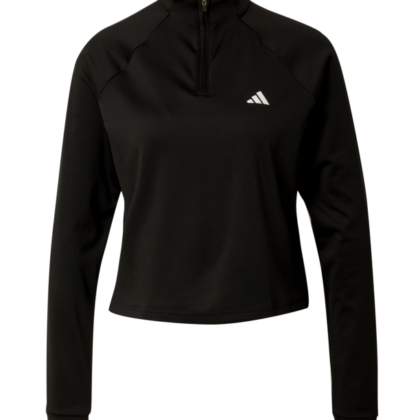 ADIDAS PERFORMANCE Tricou funcțional  negru / alb murdar